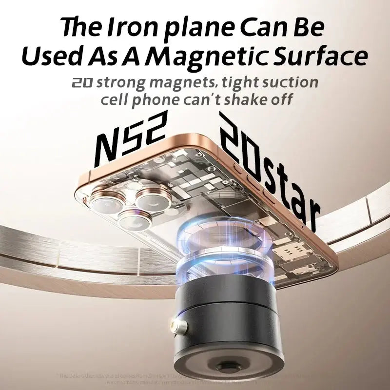 Foldable Magnetic Phone Suction Stand Petopia