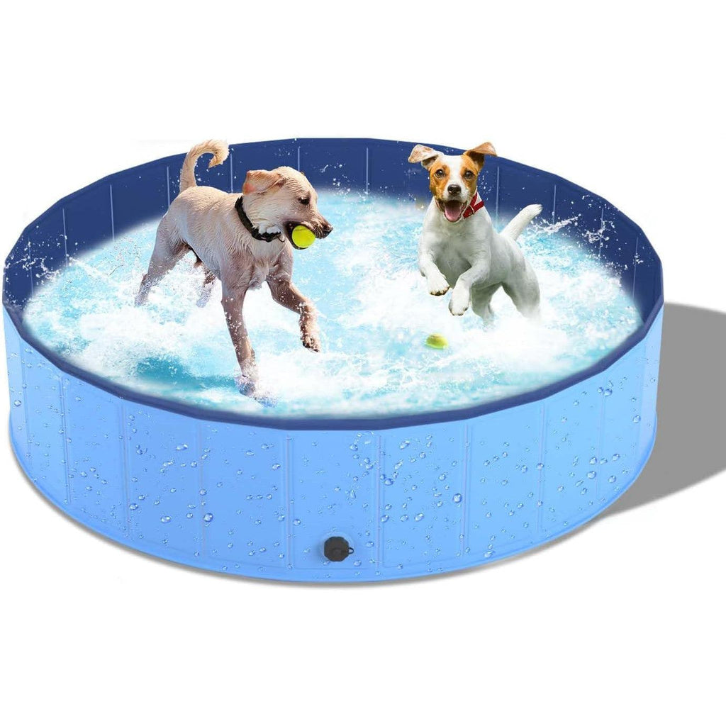 Dog Pool Foldable Pet Bath Tub Durable Outdoor Paddling Pool