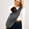 Lite Sweatshirt Dog Sling Carrier - Ready to Ship
