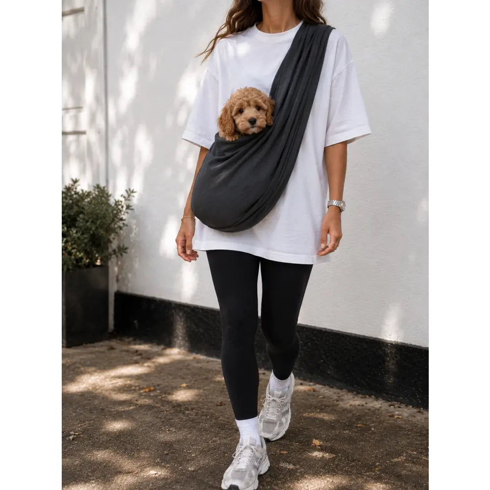 Lite Sweatshirt Dog Sling Carrier - Ready to Ship